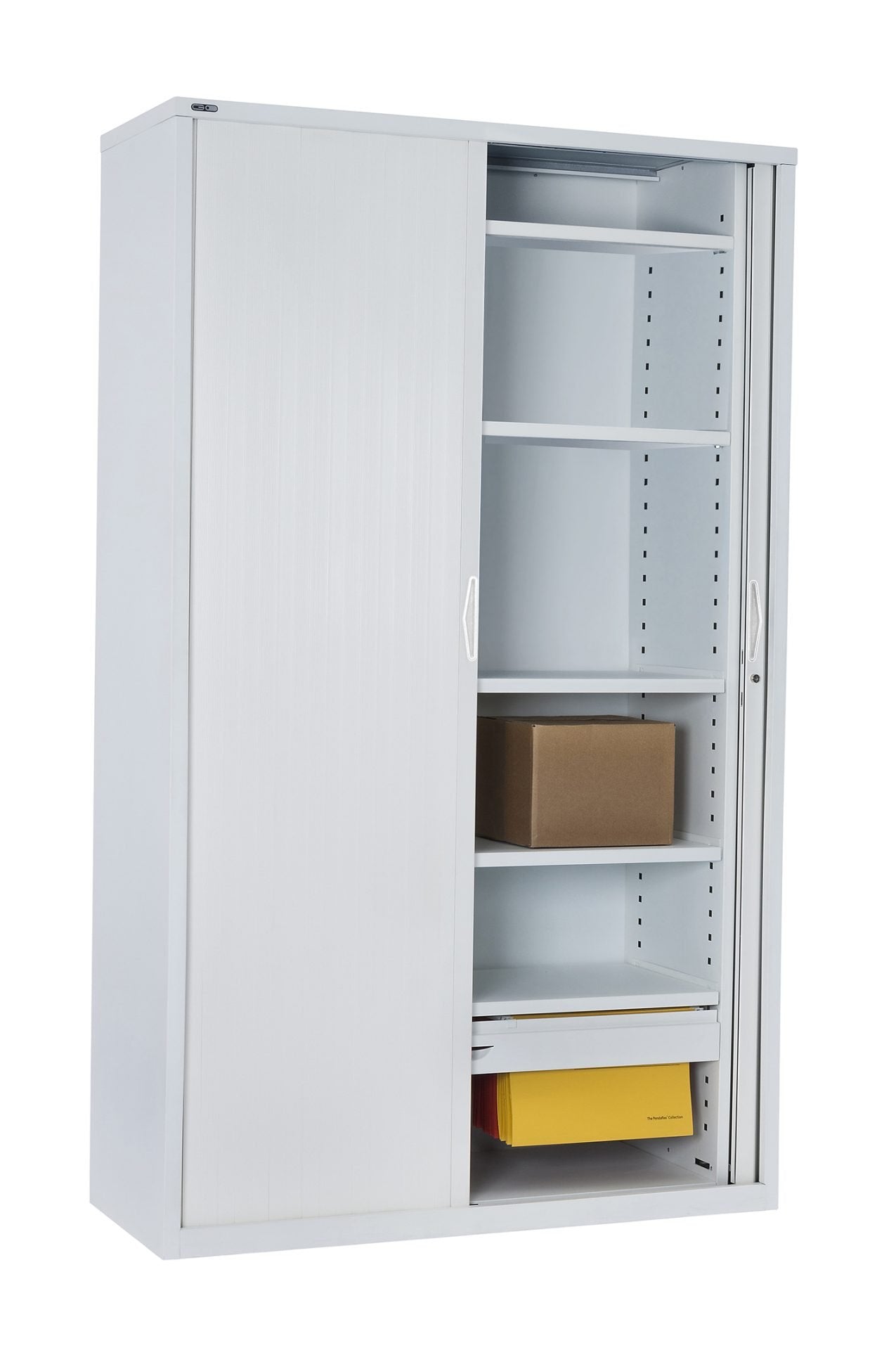 Axis 900mm Wide Tambour Door Cupboard