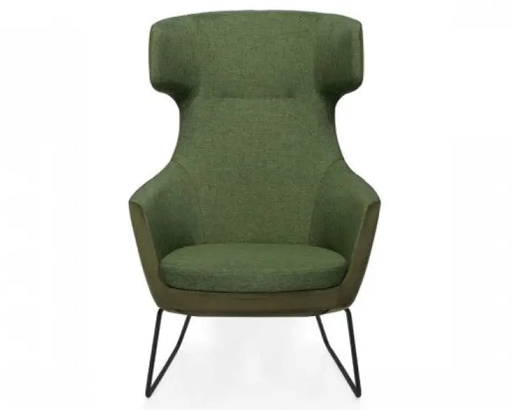 Megan Sled Office Chair with Headrest