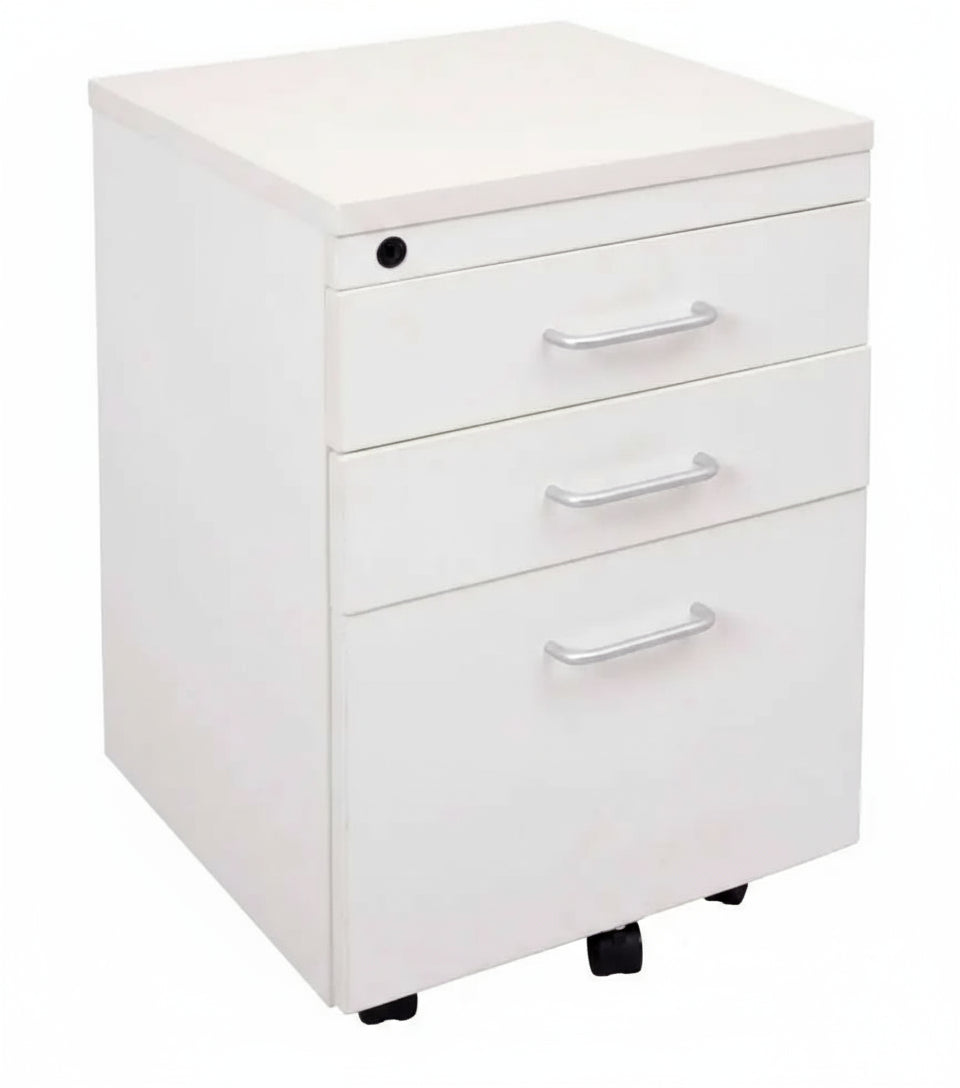 Origin Melamine Mobile Pedestal - Office Furniture - Mclernons Business Base