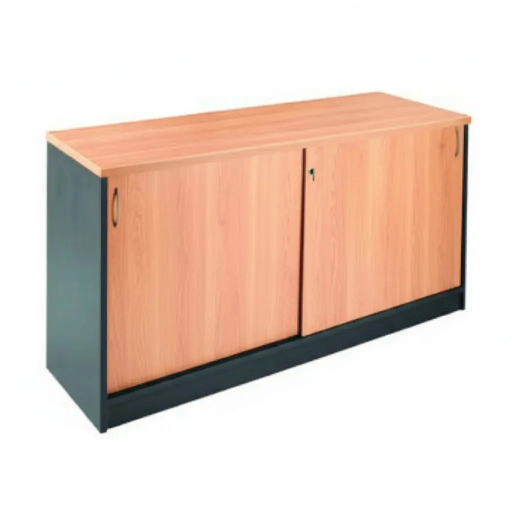 Orion 1200w Credenza with Stylish Chrome Handles