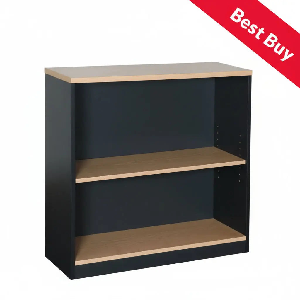 Orion Plus 900h Bookcase with Adjustable Shelf Flat Packed