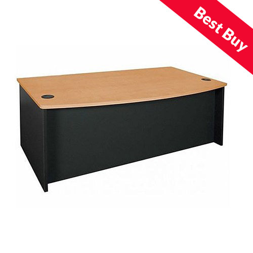 Orion Plus Bow Front Office Desk