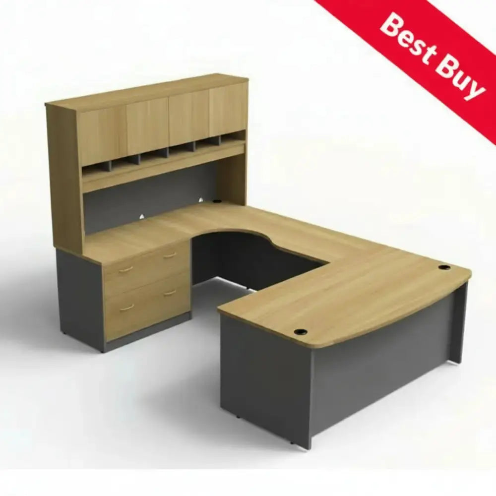 Orion Plus Bowfront Executive Workstation
