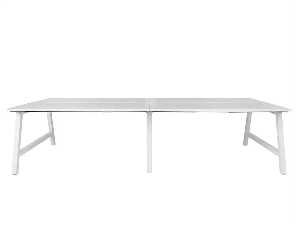 Pitch 4 Pod 1500L Back to Back Workstation