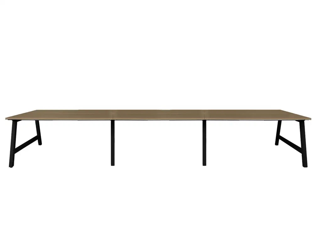 Pitch Back to Six Person Pod 1500 - Office Furniture - Mclernons Business Base