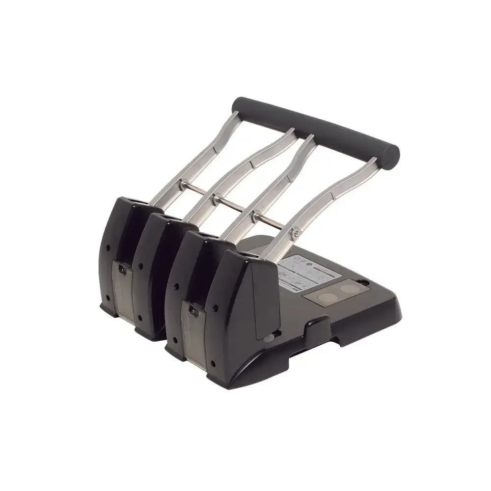 Rexel 4 Hole High Capacity Hole Punch Rubber Handle