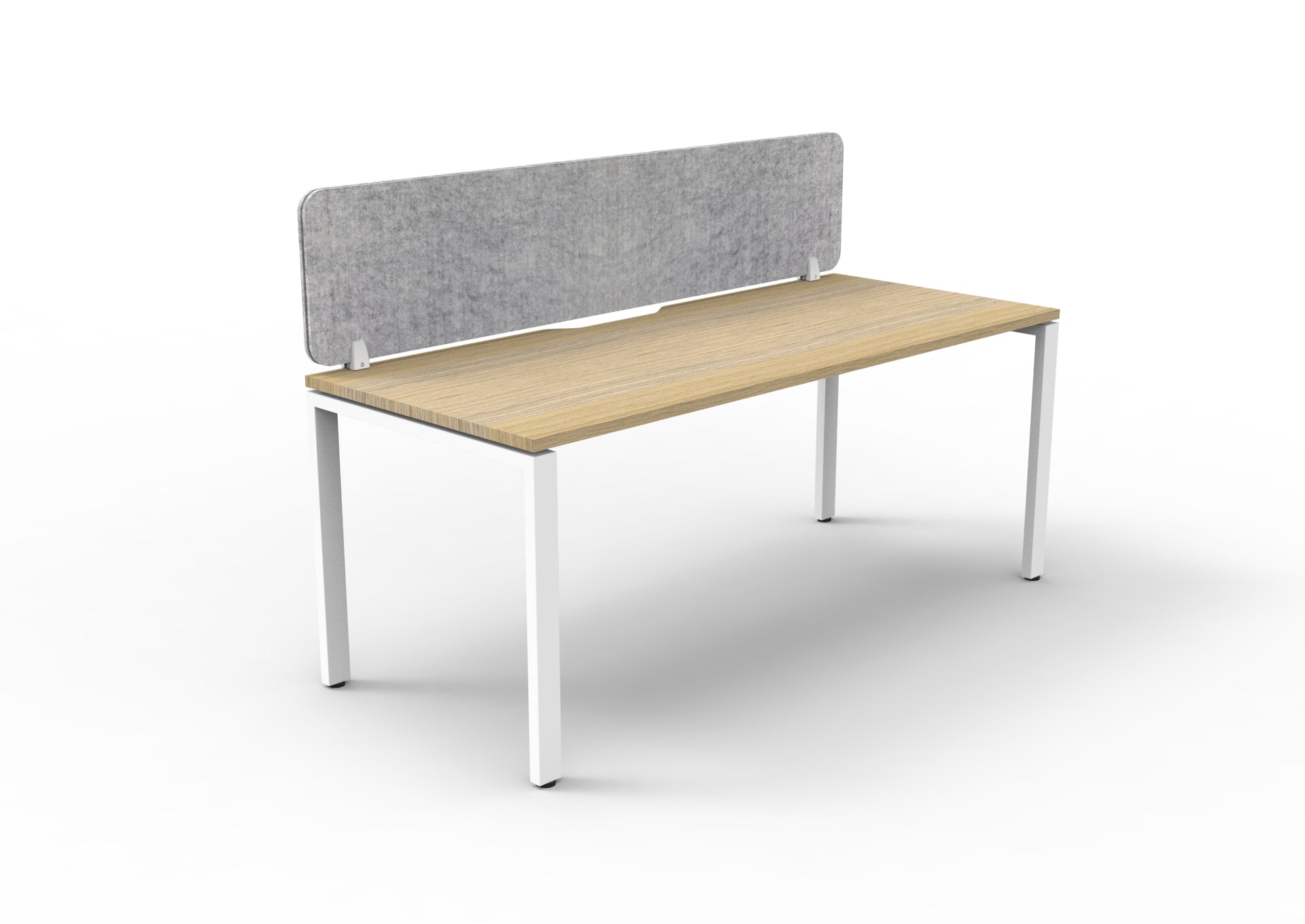 Helix Profile Straight Desk With Eco Screen