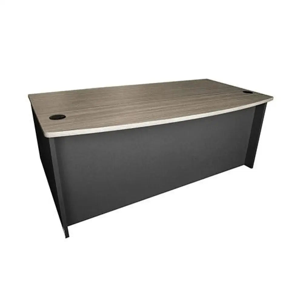 Stellar Bow Front Office Desk Linewood