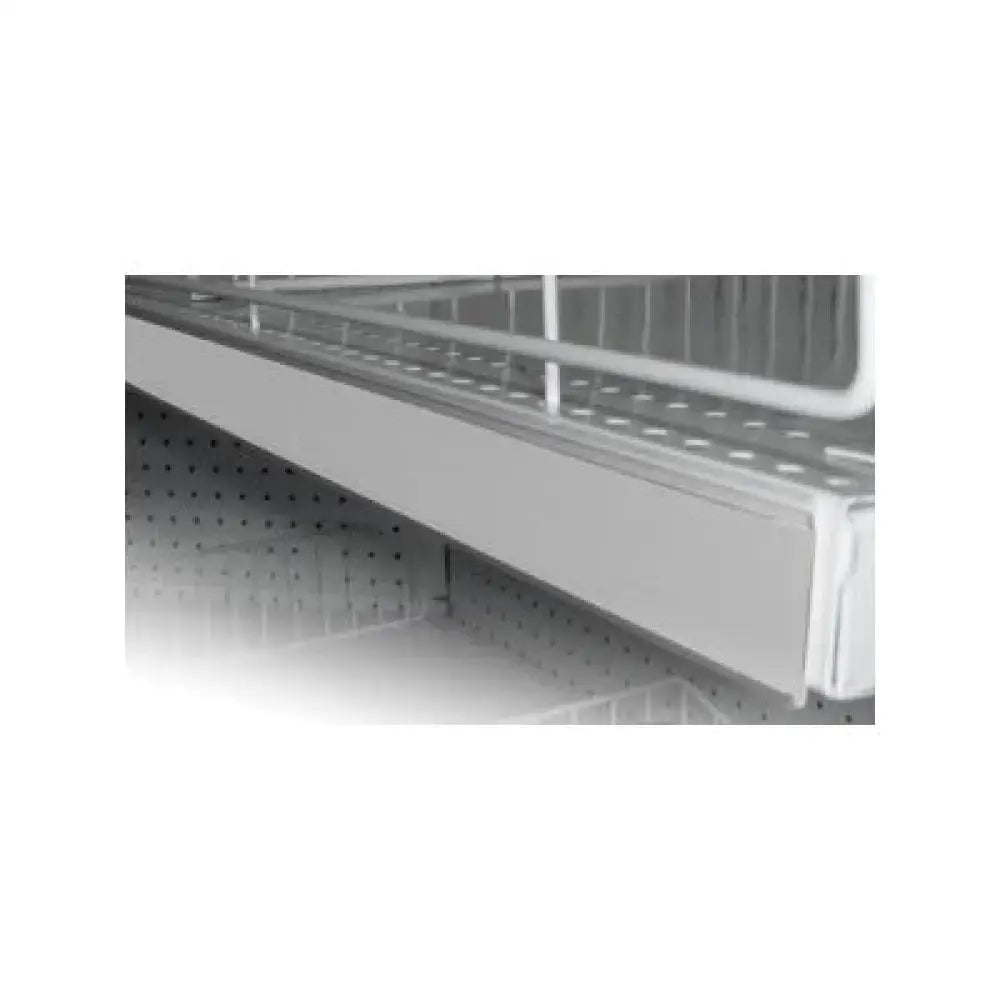 Clear Supermarket Shelving Data Strip