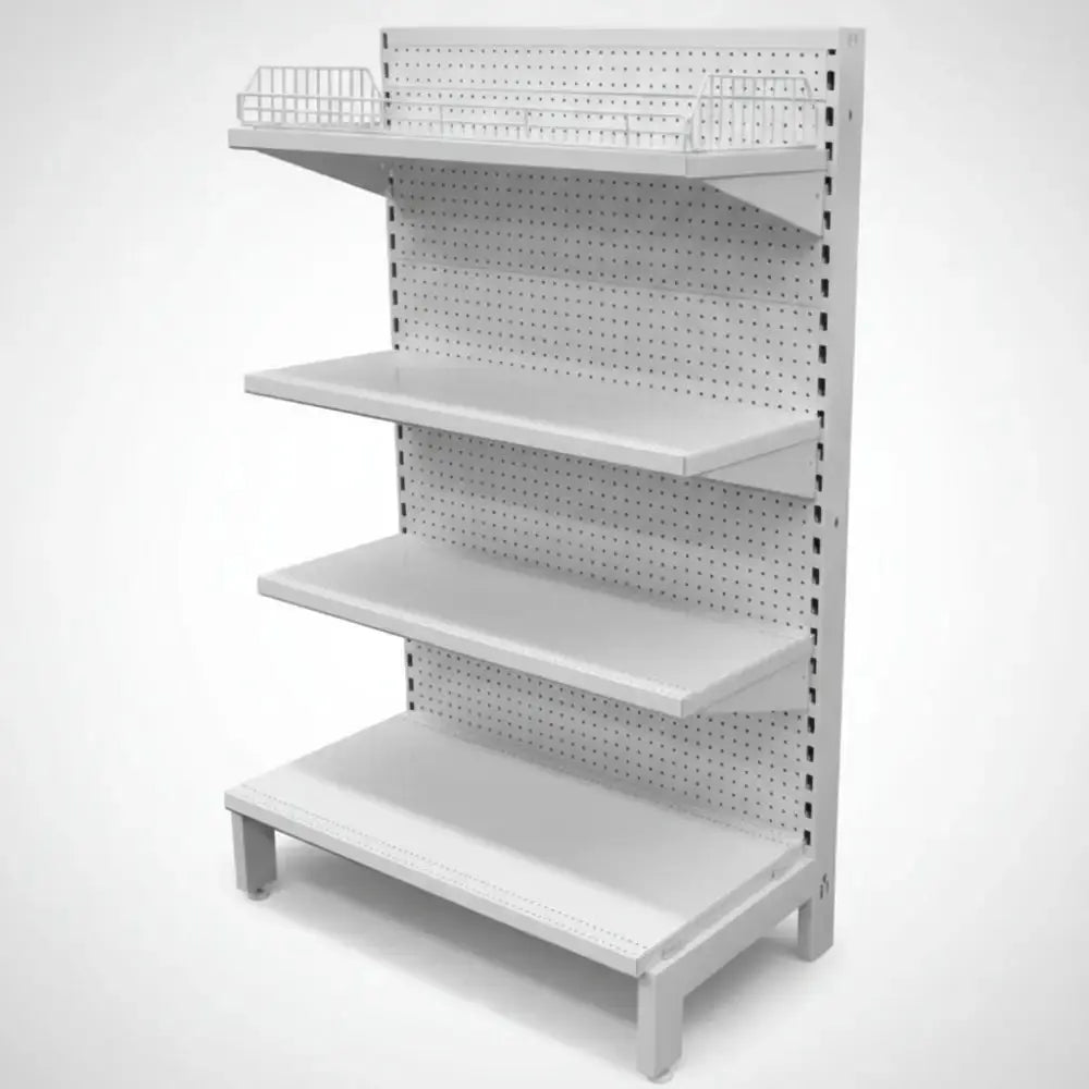Supermarket Shelving Single Sided Starter Bay