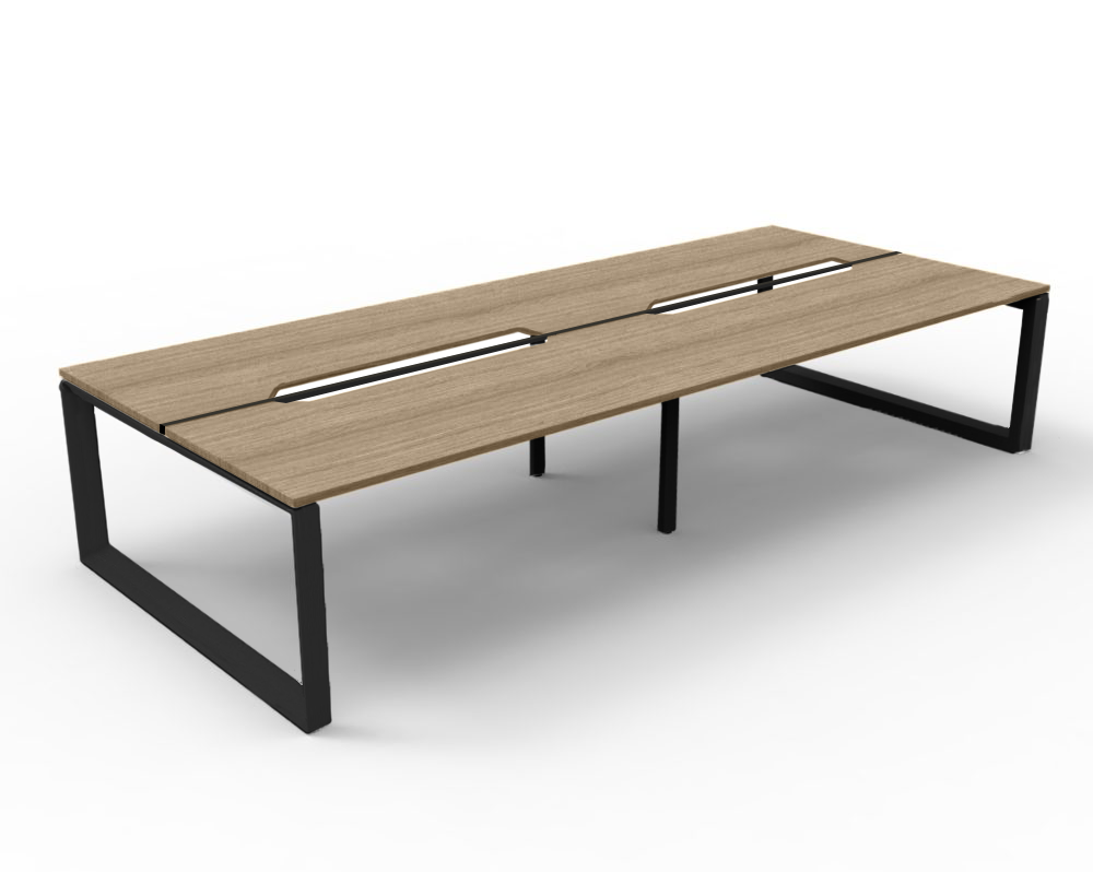 Trilogy Desk Four Person Pod 1500 - Office Furniture - Mclernons Business Base