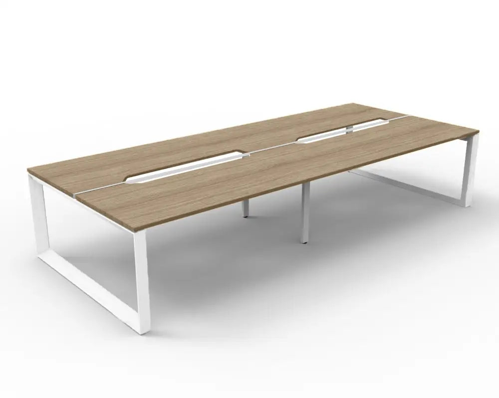 Trilogy Desk Four Person Pod 1500 - Office Furniture - Mclernons Business Base