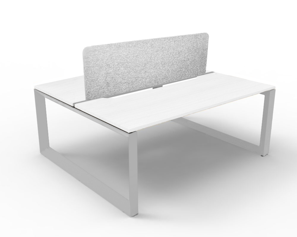 Trilogy Desk Two Person Pod 1800 - Office Furniture - Mclernons Business Base