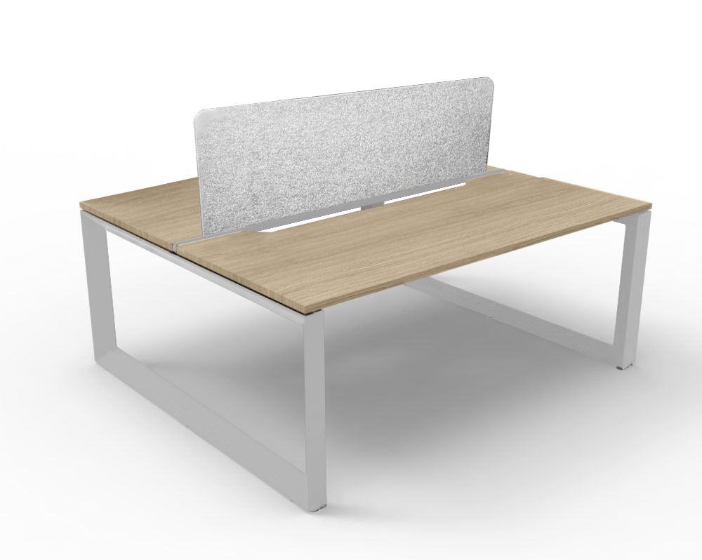 Trilogy Desk Two Person Pod 1800 - Office Furniture - Mclernons Business Base