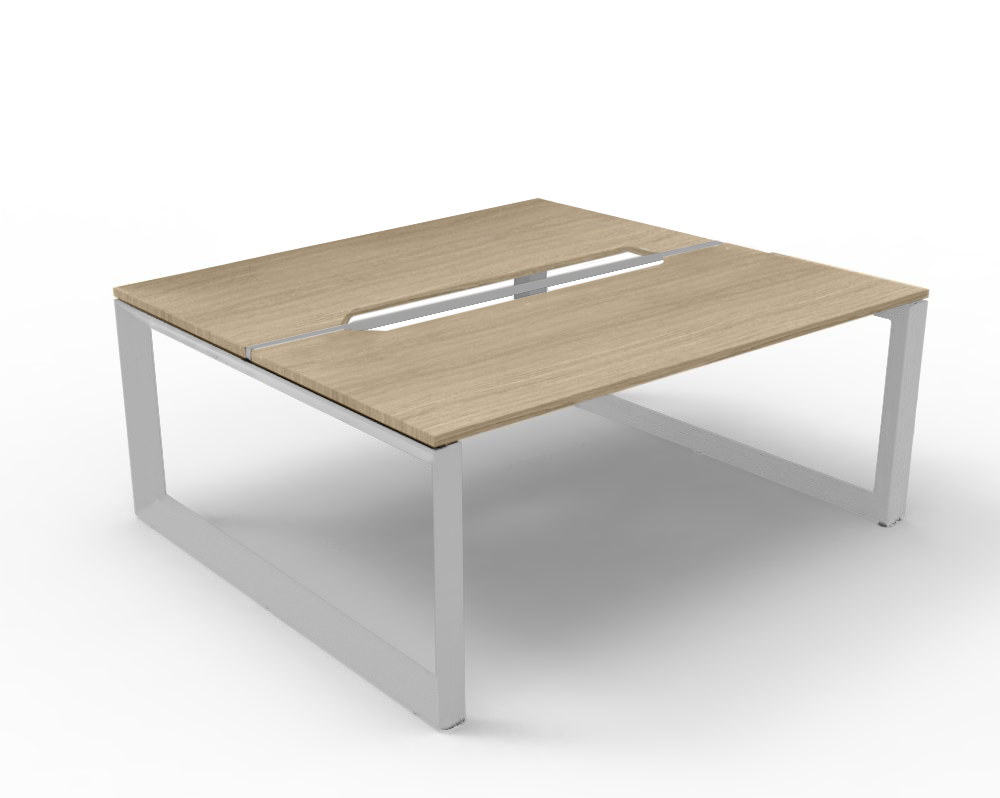 Trilogy Desk Two Person Pod 1800 - Office Furniture - Mclernons Business Base