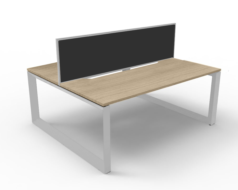 Trilogy Desk Two Person Pod 1800 - Office Furniture - Mclernons Business Base