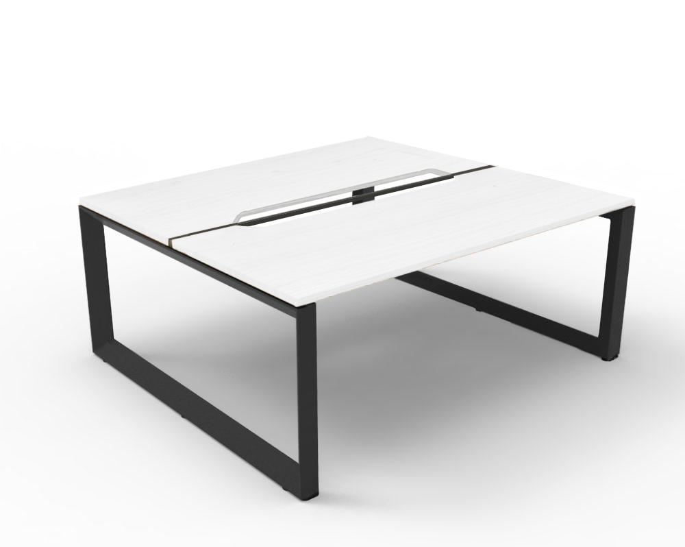 Trilogy Desk Two Person Pod 1800 - Office Furniture - Mclernons Business Base