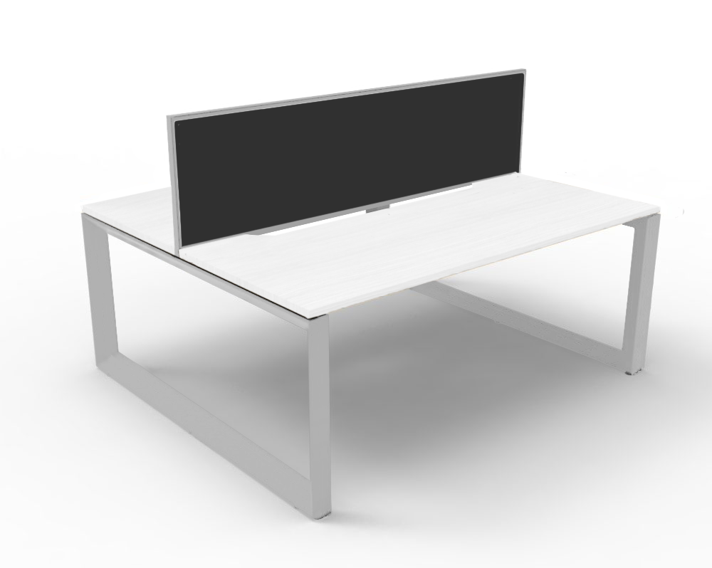 Trilogy Desk Two Person Pod 1800 - Office Furniture - Mclernons Business Base