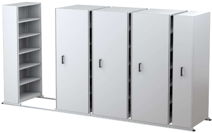 Compactus 8 Bay Track System