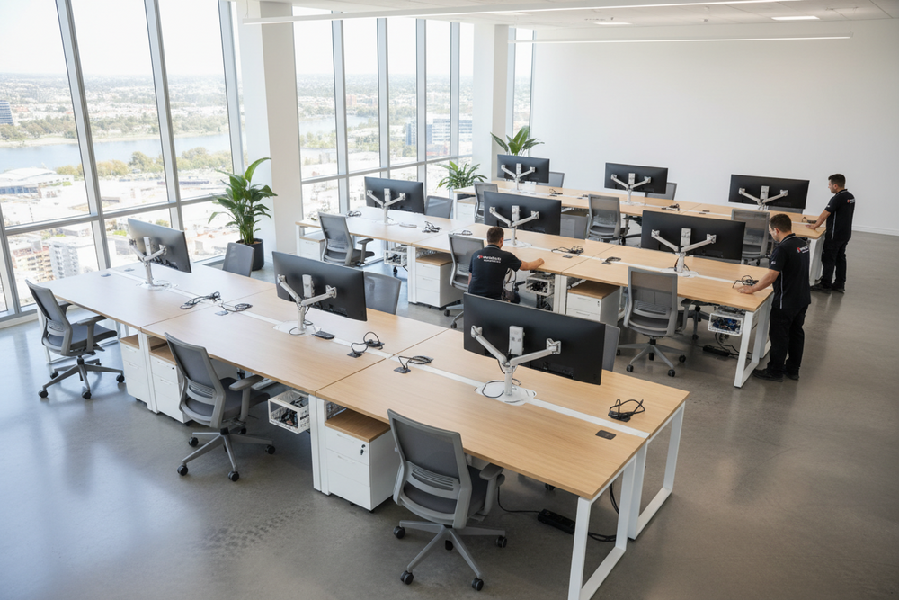 How to Plan an Office Workstation Installation in Perth