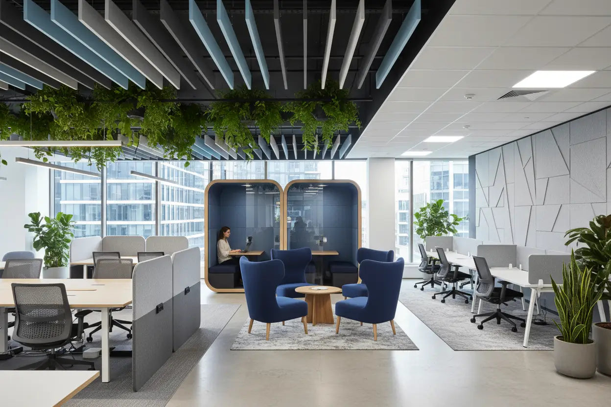 The Hybrid Huddle Zone: why Acoustic Furniture is the Missing Link in Every Melbourne