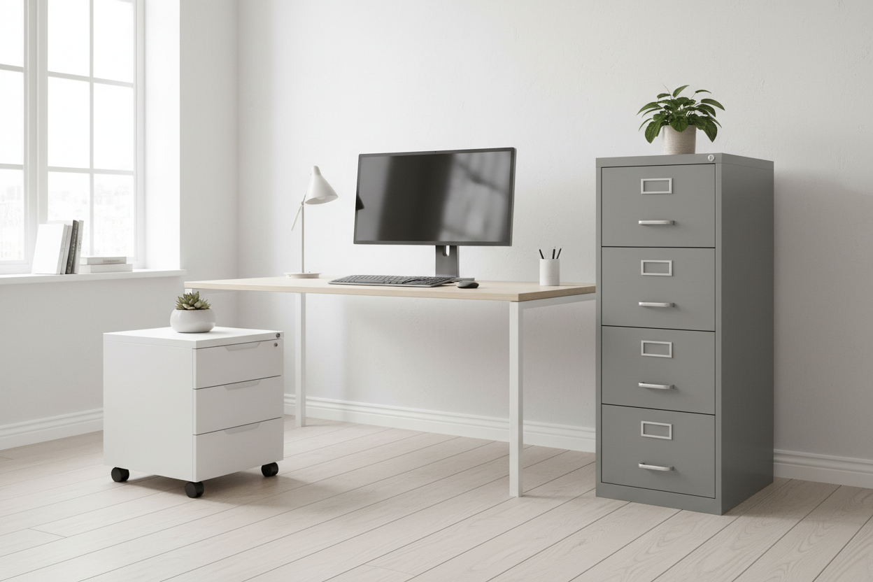 Mobile Pedestals vs Filing Cabinets: Best Office Storage Solutions 2026