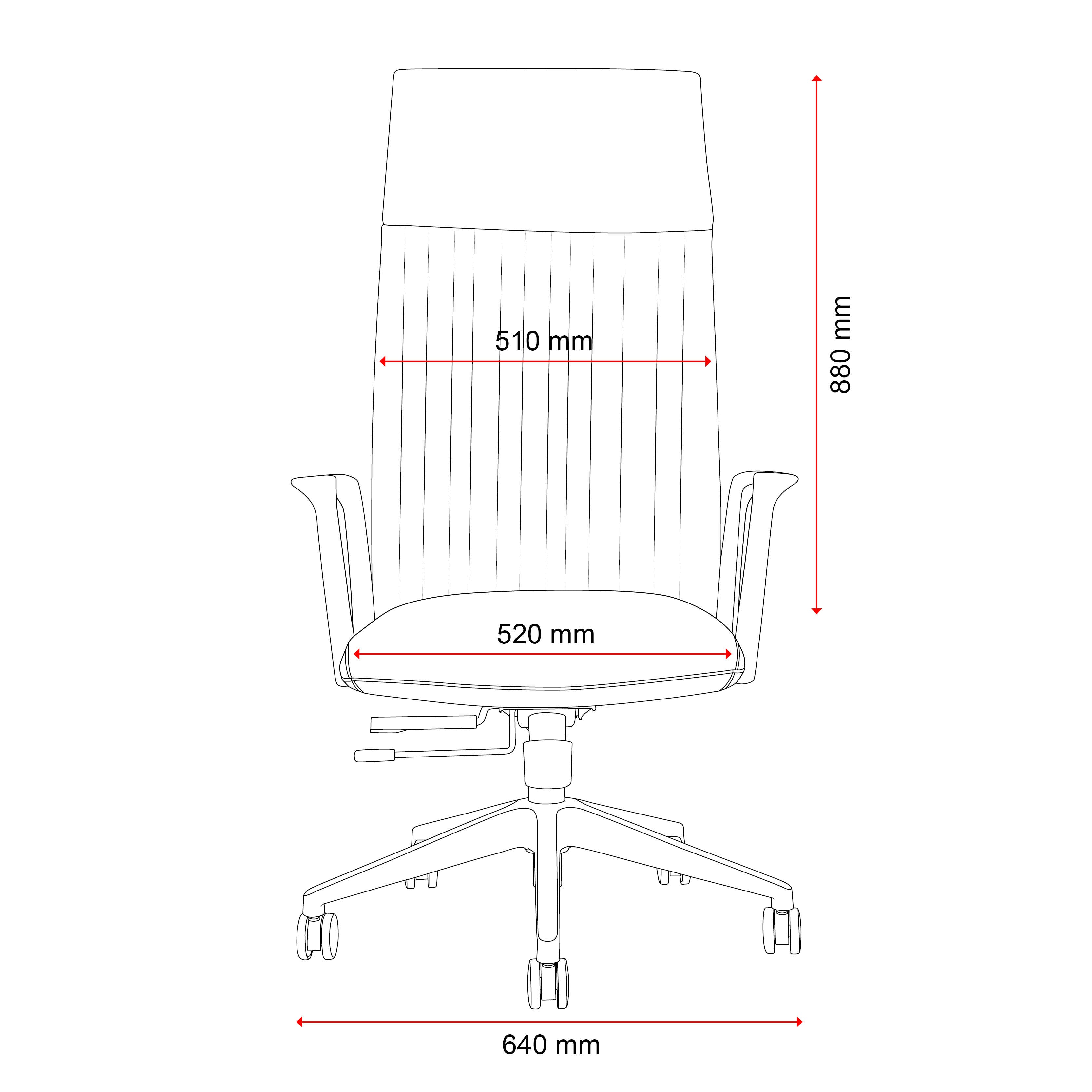 Buro Artemis Executive High Back 