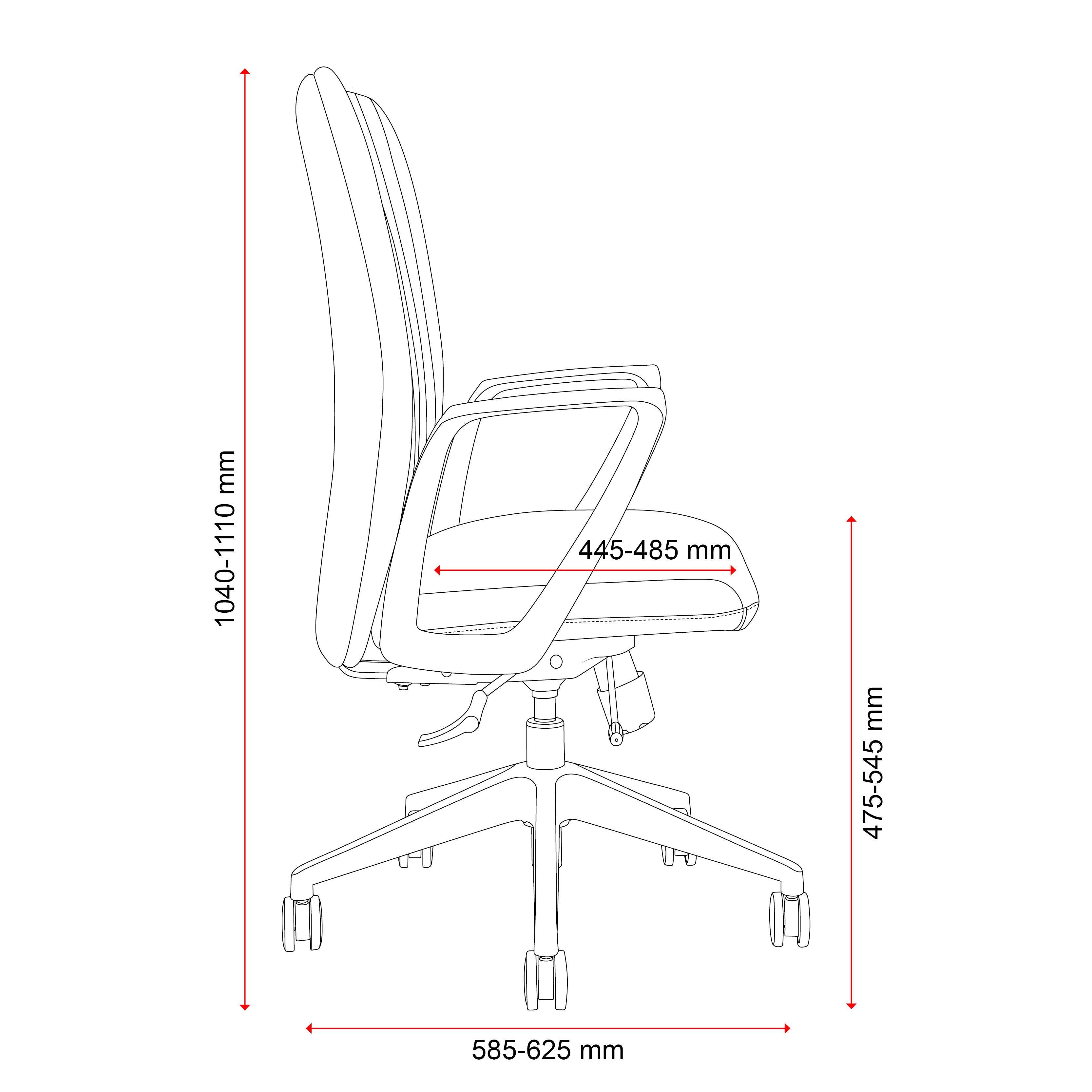 Buro Artemis Executive Mid Back 