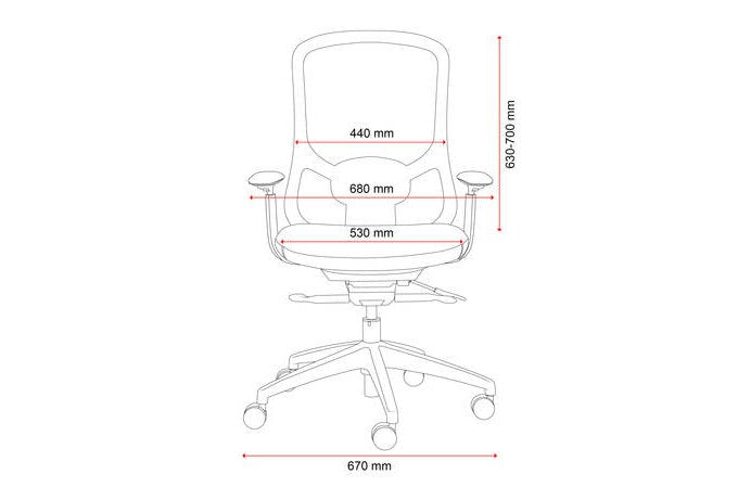 Buro Quantum Mesh Chair 