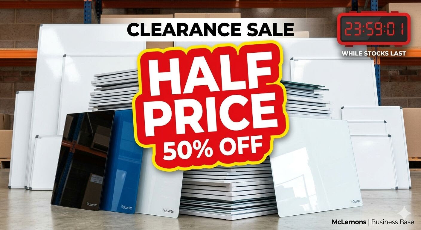 CLEARANCE Whiteboards 