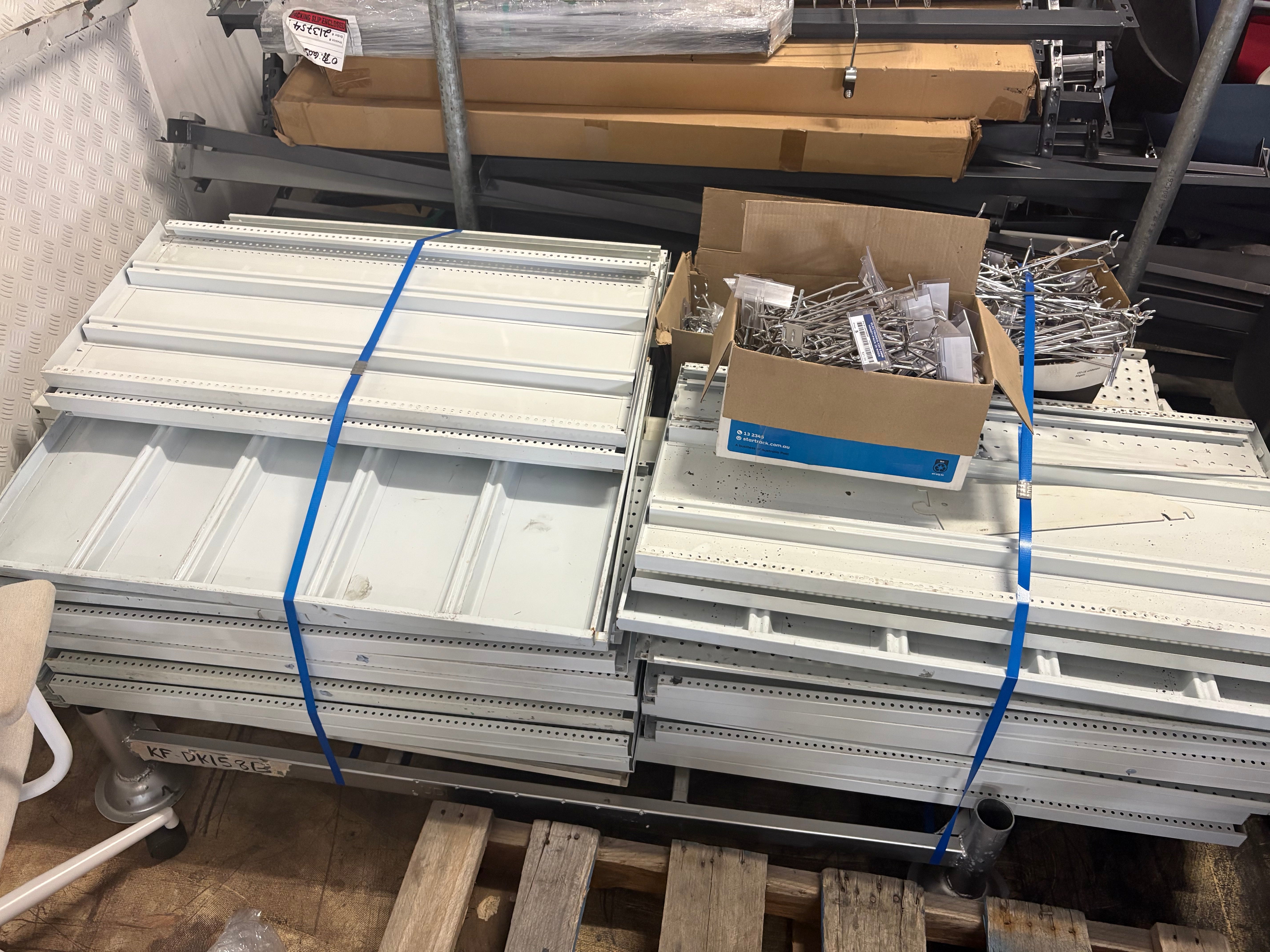 Retail Supermarket Shelving- Bundle priced at 60% of new price 