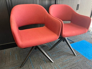 Ex display reception visitor chairs. $350 each 