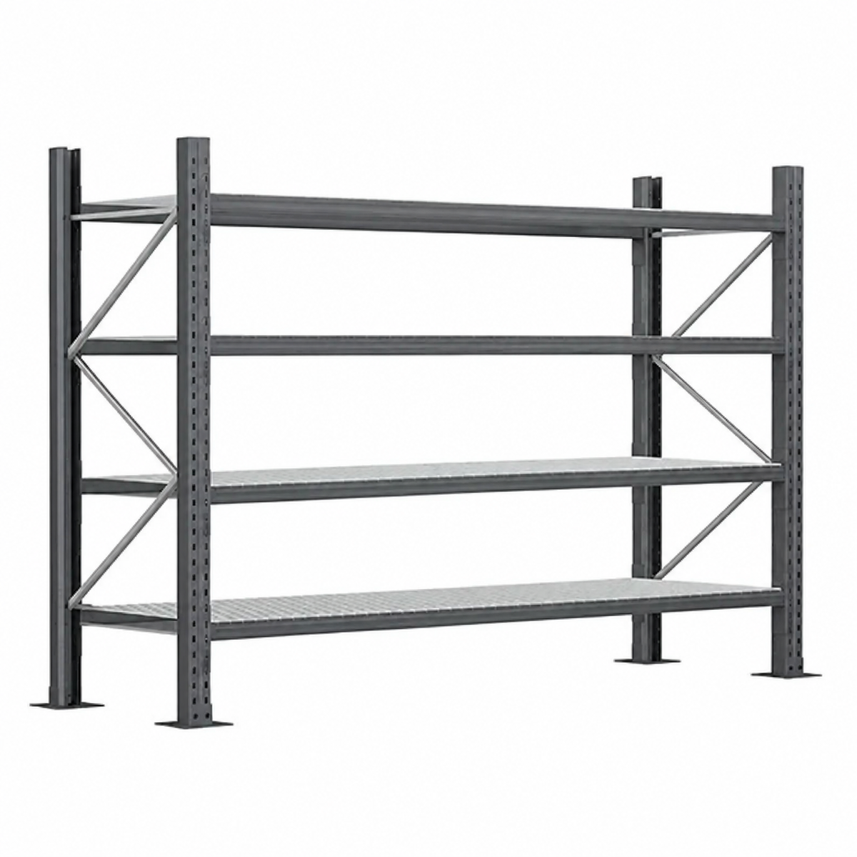 Longspan Wire Shelving 2400l Starter Bay 