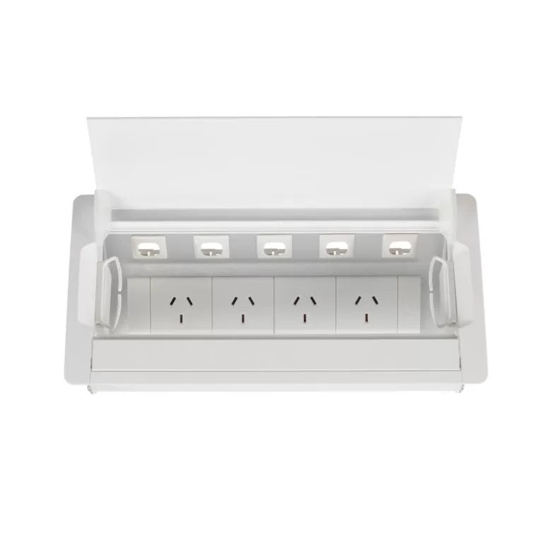 Accede Boardroom Table Box 4x GPO - Mclernons Business Base