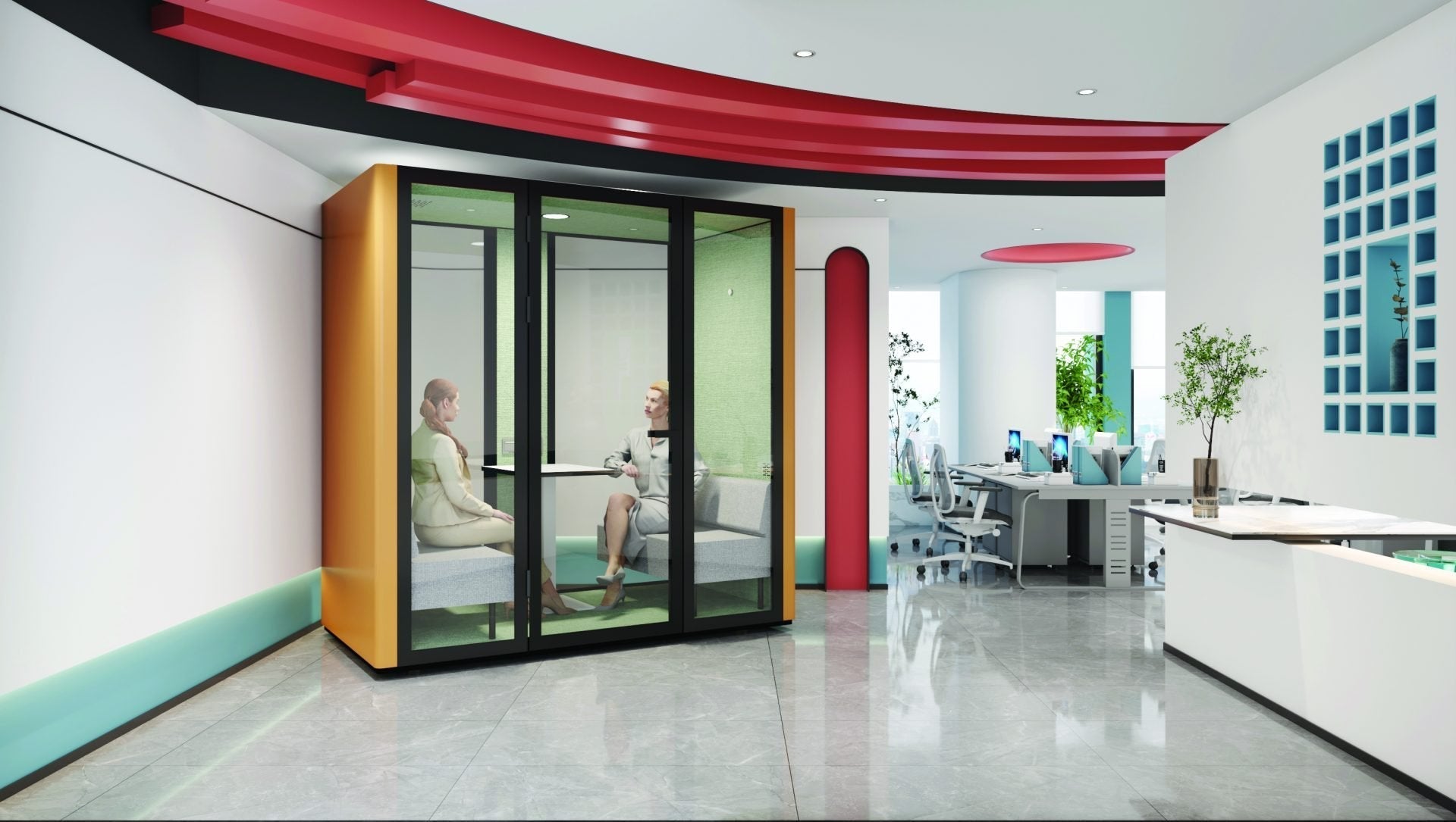 B Quiet Meeting Pod - Office Chairs - FX