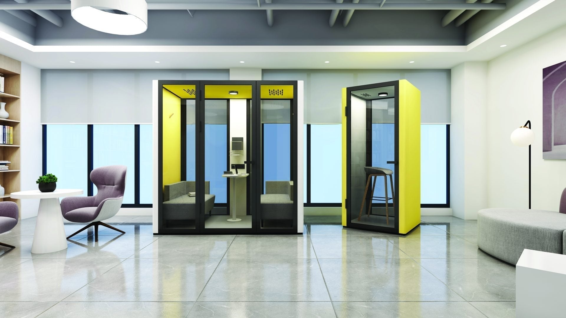 B Quiet Single Pod - Office Chairs - FX
