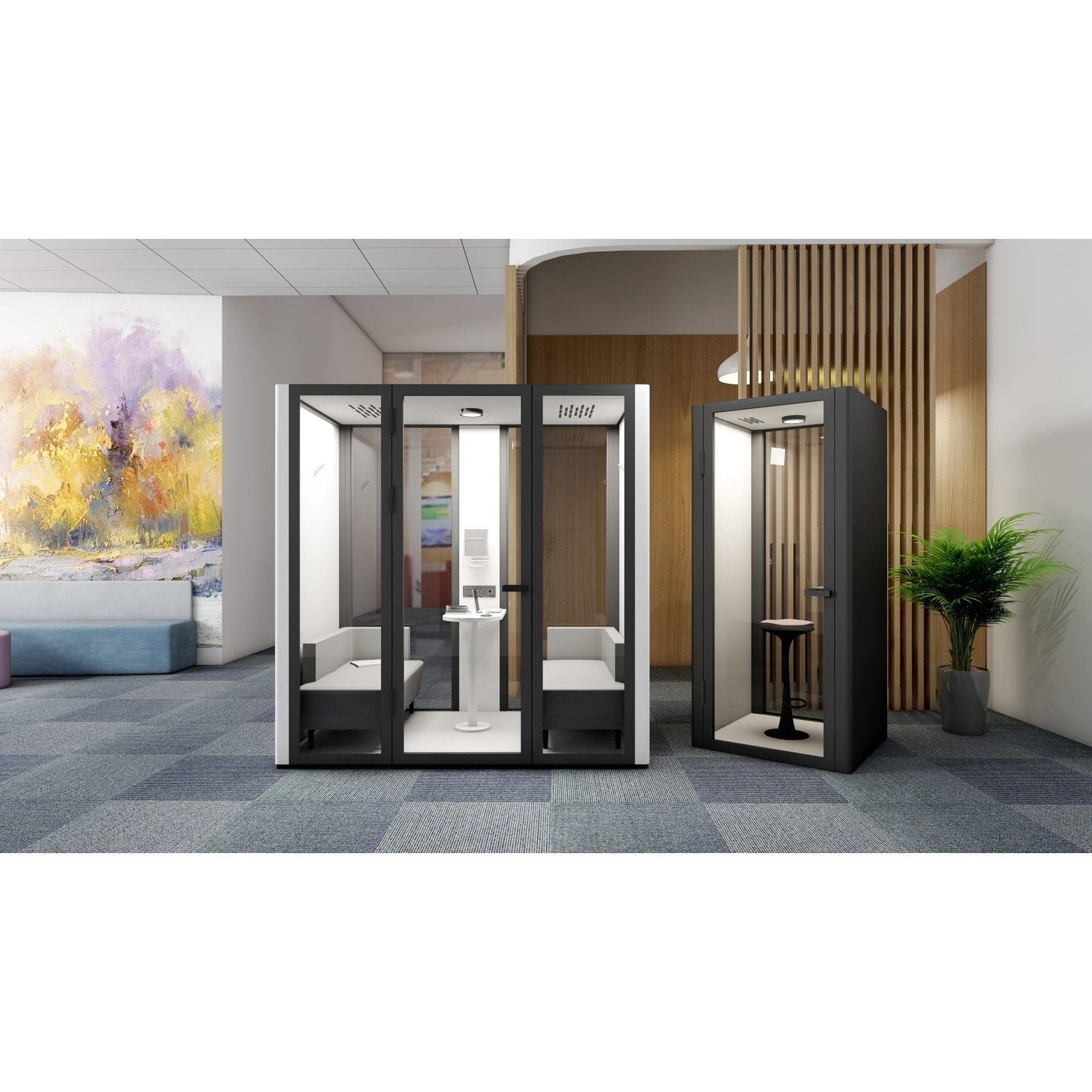 B Quiet Single Pod Express - Office Chairs - FX