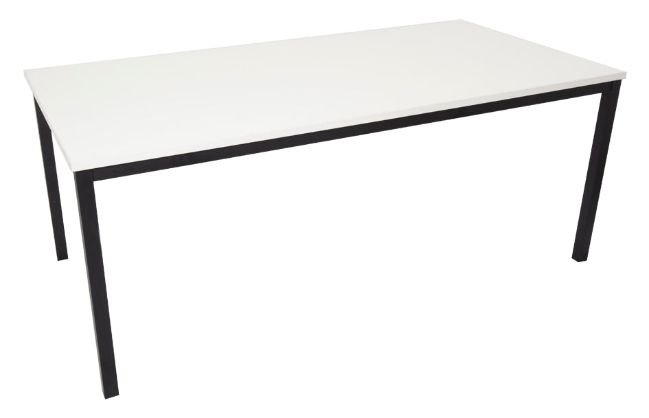 Black Frame Training Table - Mclernons Business Base