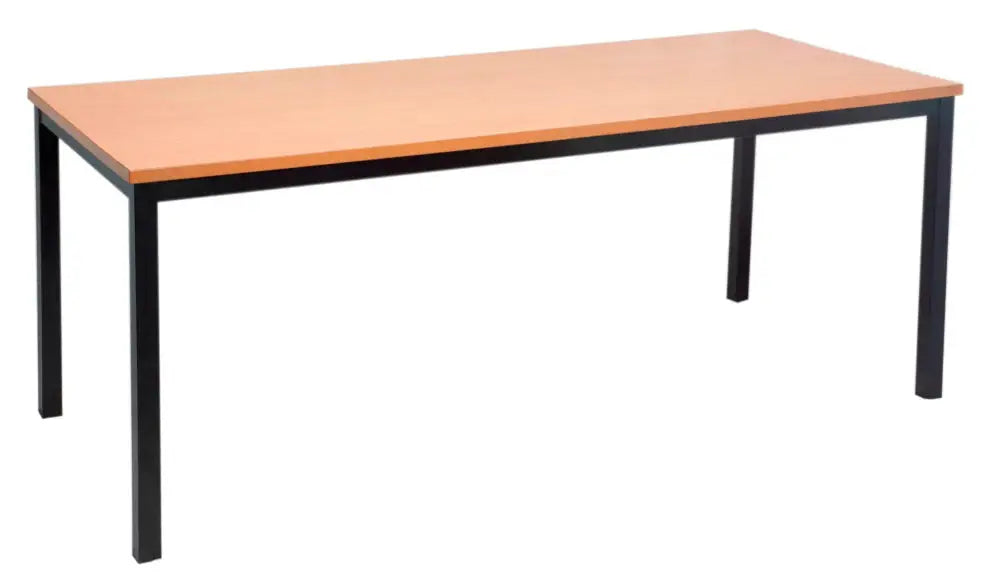 Black Frame Training Table - Mclernons Business Base