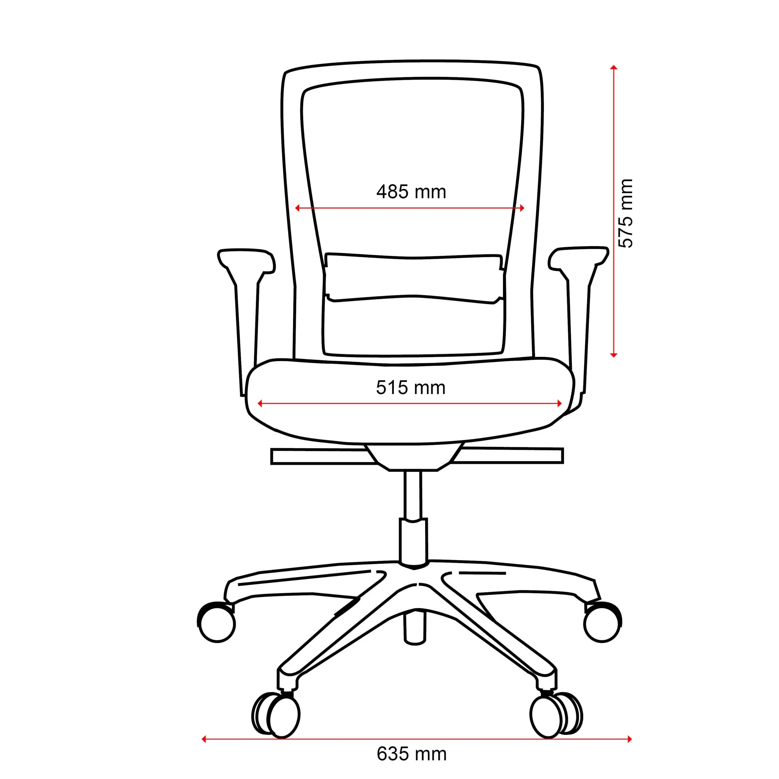 Buro Mentor Mesh Office Chair - Chairs - Mclernons Business Base