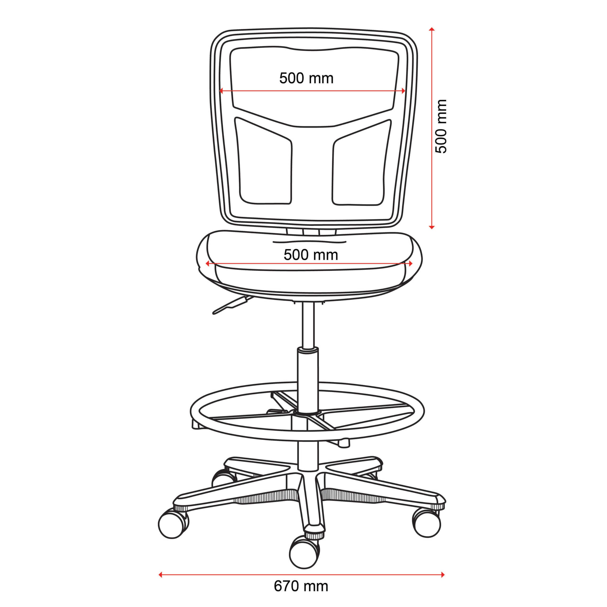 Buro Tivoli Drafting Chair - Office Chairs - Mclernons Business Base