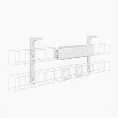 Dual Tier Cable Basket Kits - Mclernons Business Base