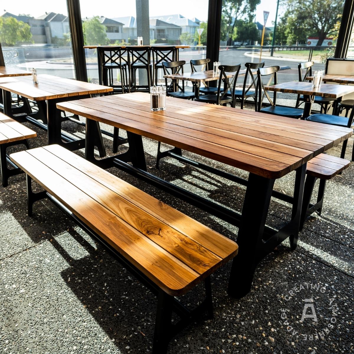 Everett Alfresco Bench - Mclernons Business Base
