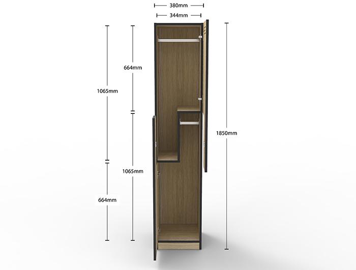 Helix Step Two Door Locker