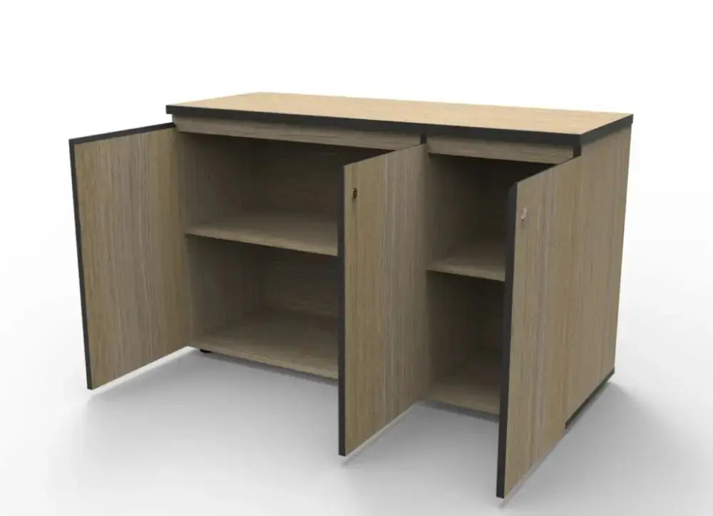 Helix Storage Cabinet with Swing Doors