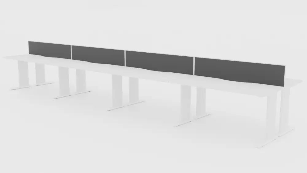 Industry Desk 8 Pod 1800 Back to - Office Furniture - Mclernons Business Base