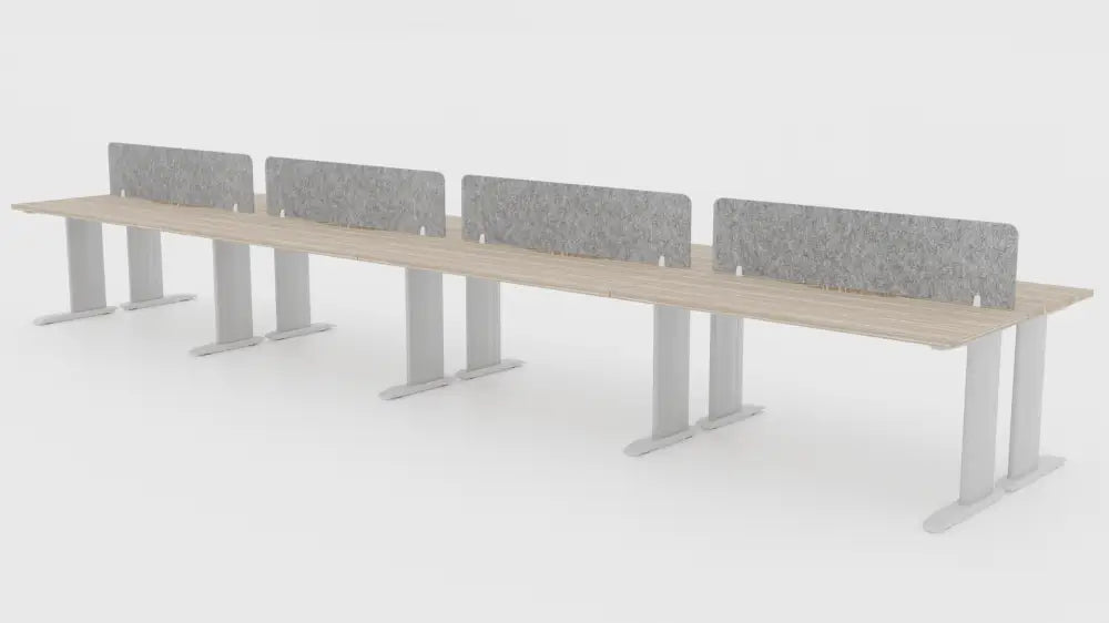 Industry Desk 8 Pod 1800 Back to - Office Furniture - Mclernons Business Base