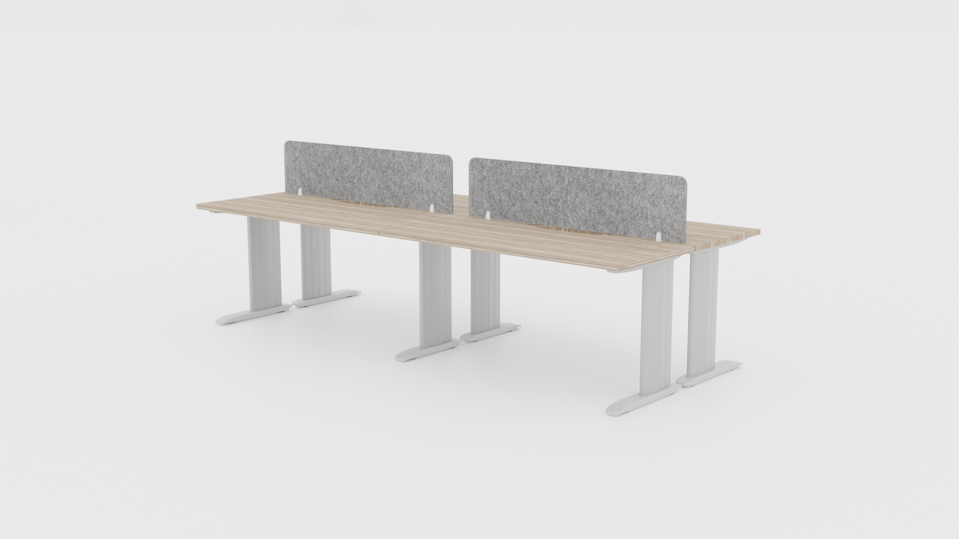 Industry Desk 4 Pod 1800 Back to - Office Furniture - Mclernons Business Base