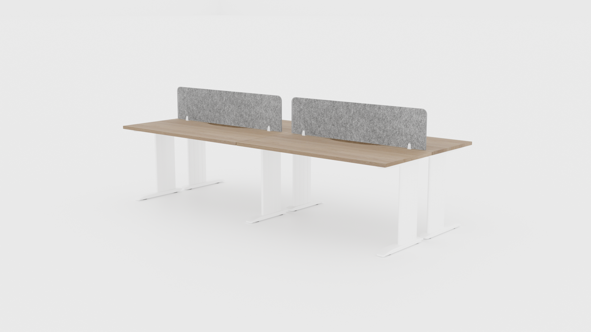 Industry Desk 4 Pod 1800 Back to - Office Furniture - Mclernons Business Base
