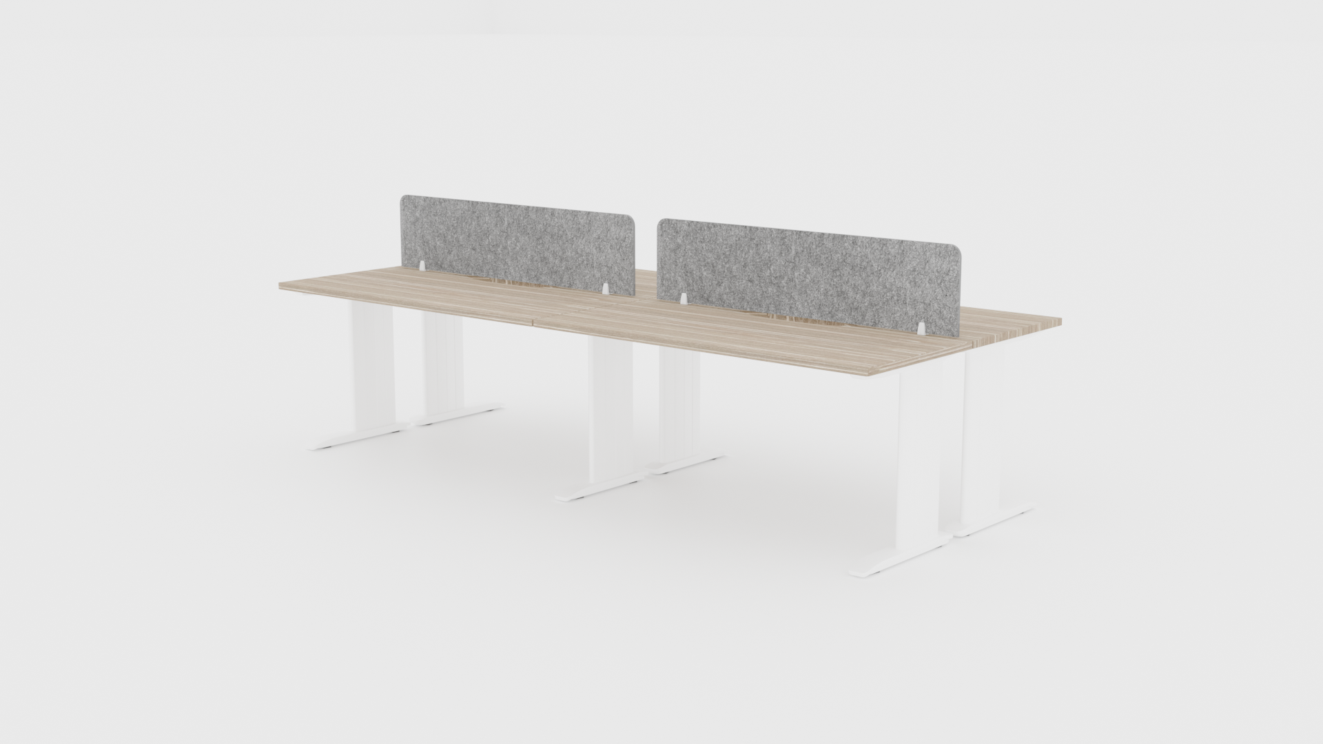 Industry Desk 4 Pod 1800 Back to - Office Furniture - Mclernons Business Base